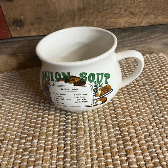 Set Of 4 Soup Cups (2 Onion, Tomato, and Chicken Soup) - Picture 3 of 12